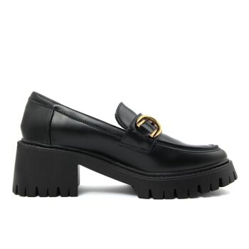 Mocassins pour femmes en noir - FAG_G70013_NERO 2