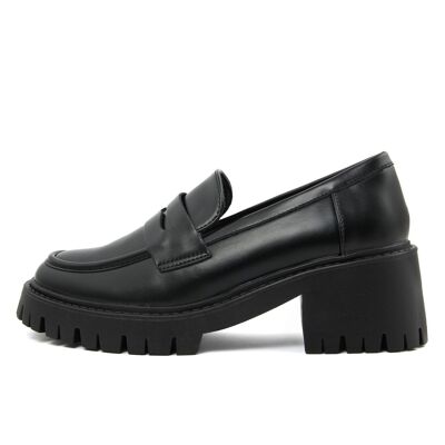 Women's Loafers in Black - FAG_G70014_NERO