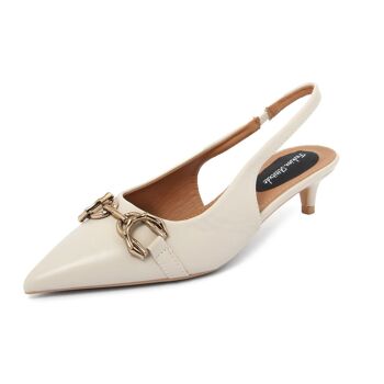 Slingback Femme Couleur beige - FAG_G70025_BEIGE 3