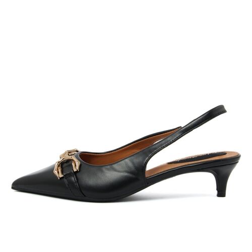 Slingback Donna colore Nero - FAG_G70025_NERO