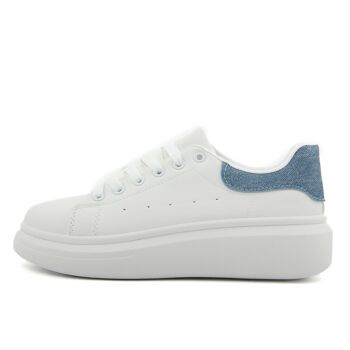 Baskets bleues femme - FAG_HY2700_BLUE 1