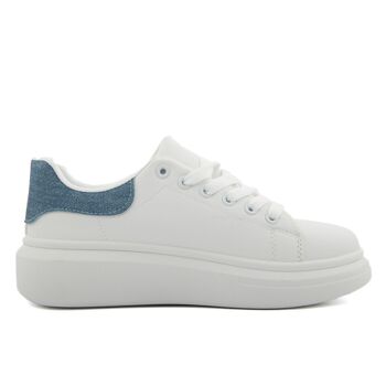 Baskets bleues femme - FAG_HY2700_BLUE 2