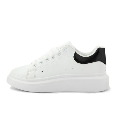 Sneakers Donna colore blu - FAG_HY2700_WHT_BLK