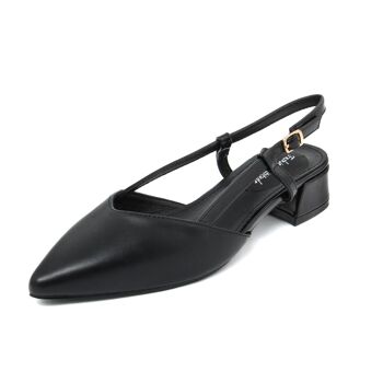 Slingback Femme couleur Noir - FAG_K10014_NERO 3