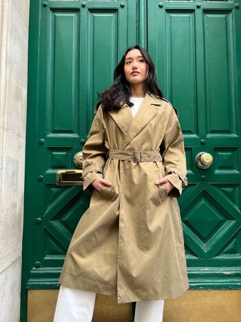 Popular belted trench coat 5