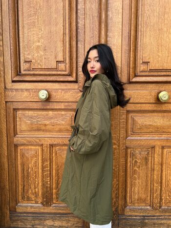 Long hooded parka 2