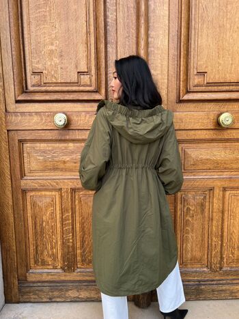 Long hooded parka 3