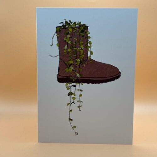 Cosy Bootanical Greeting Card
