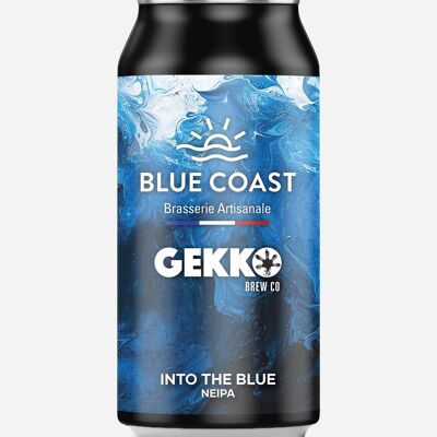INTO THE BLUE NEIPA collab Blue Coast /6% alc.