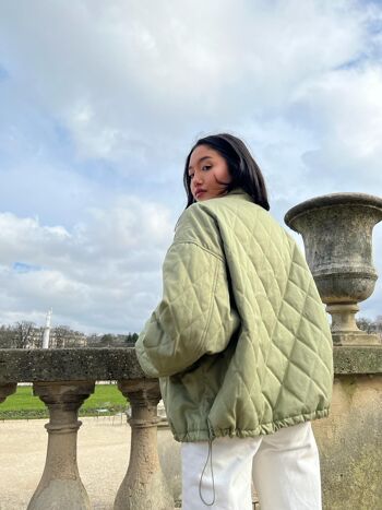 Oversize quilted jacket 3