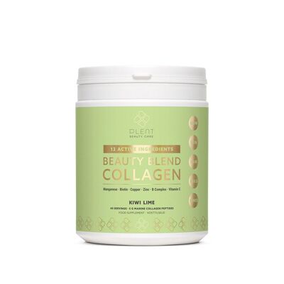 Plent Beauty Care - BEAUTY BLEND COLÁGENO - Kiwi Lima - 277g