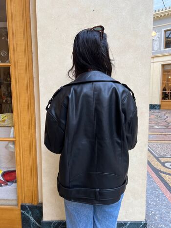 The Classic PU leather jacket 6