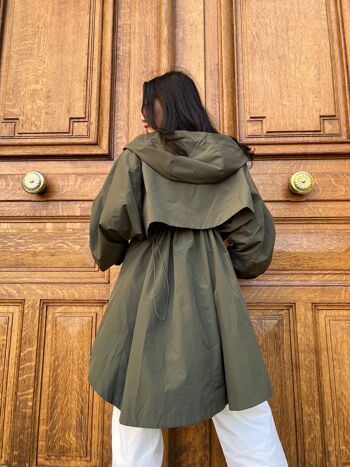 Long parka with hood 5