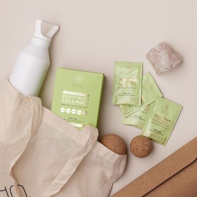 Plent Beauty Care - BEAUTY BLEND COLLAGEN Kiwi Lime - 30 day supply box