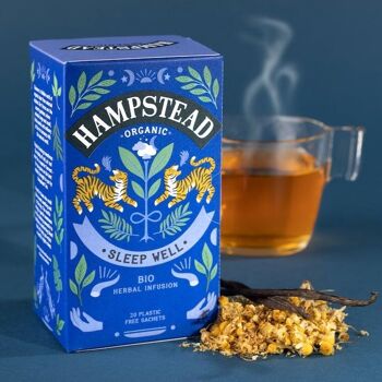 Hampstead Tea Sachets de thé bio pour bien dormir 2