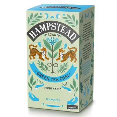 Hampstead Tea Bio-Chai-Grünteebeutel