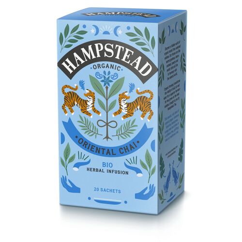 Hampstead Tea Organic Spiced Oriental Chai Tea bags