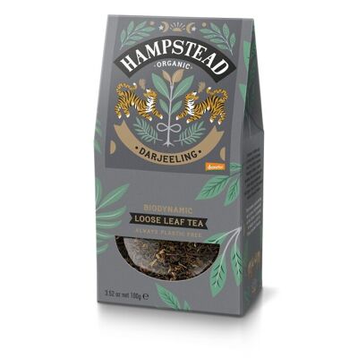Hampstead Tea Bio-Darjeeling-Tee mit losen Blättern