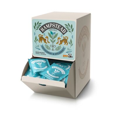 Hampstead Tea Bulk Organic Fairtrade Peppermint & Spearmint 250 Tea Bags