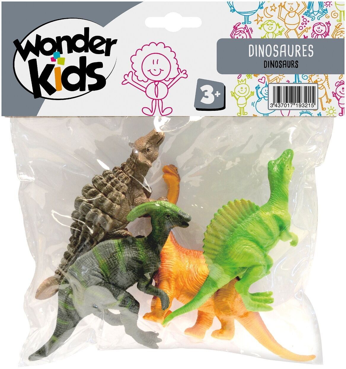 4 Dinosaurs - Model chosen randomly