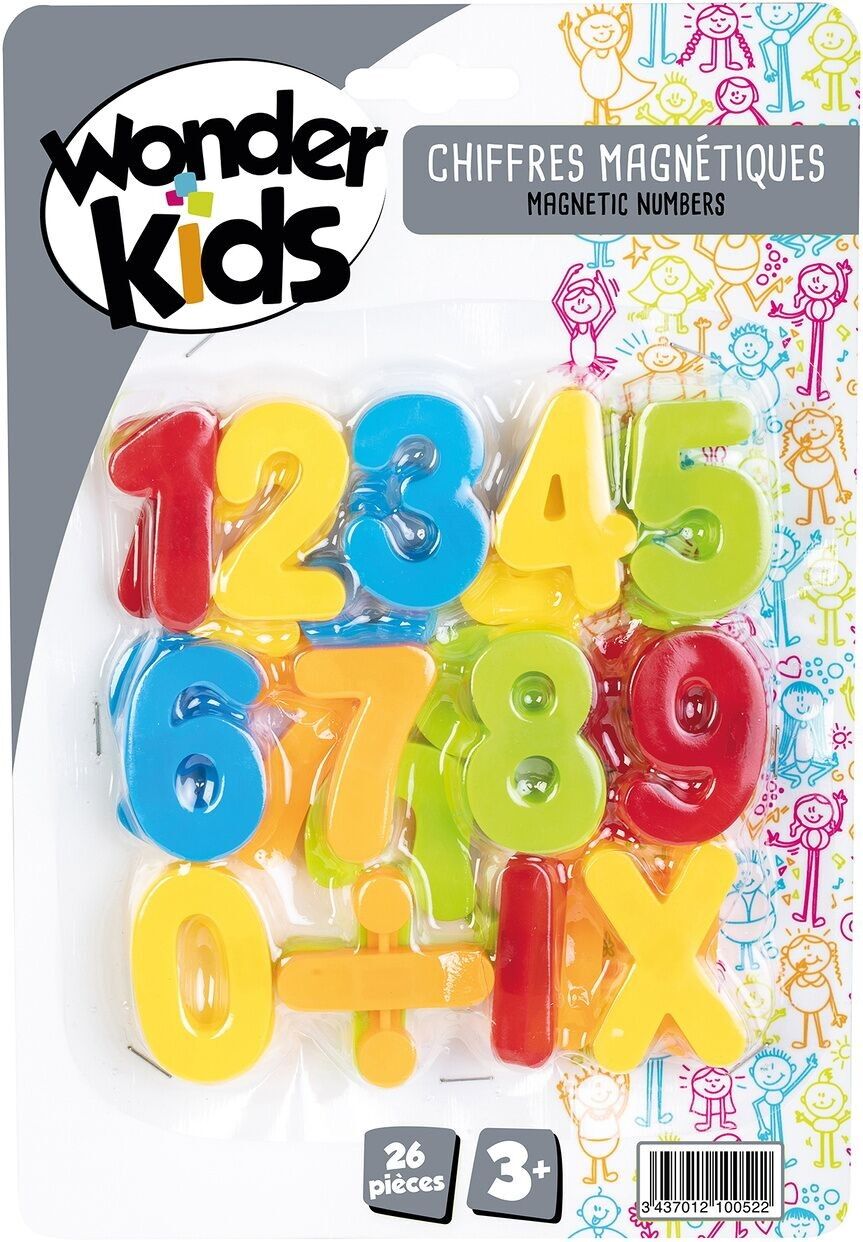 Numeri magnetici 26 pezzi