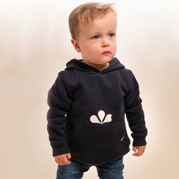 Le Sweat à Capuche CF - Enfant 100% Français 4