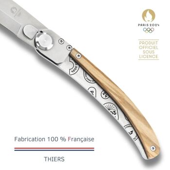 Couteau de poche LCF Lock PARIS 2024 N°3 5