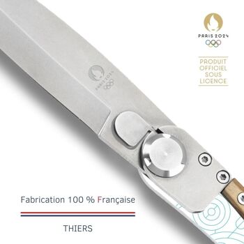 Couteau de poche LCF Lock PARIS 2024 Couleur N°4 4