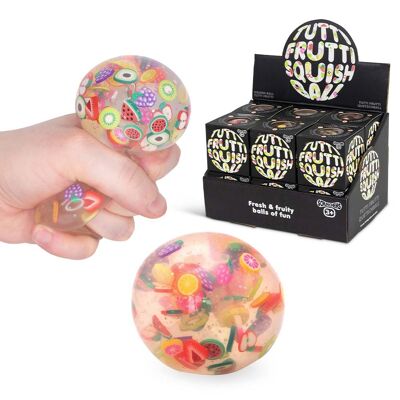 Toys // Fidget Tutti Frutti Squish Ball