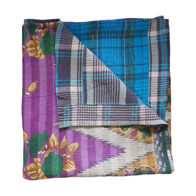 Kantha blanket N°146