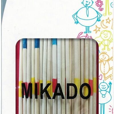 Mikado-Spiel im Beutel