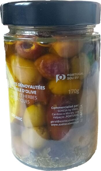 Olives BIO dénoyautées à l'huile d'olive – CAIXEIRO 7