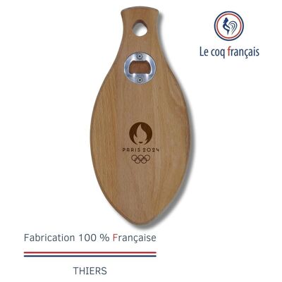 Small sausage board with bottle opener PARIS 2024