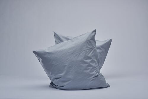 Percale Pillow cases - Light Grey-40X80