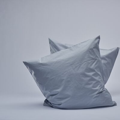Percale Pillow cases - Light Grey-40X80