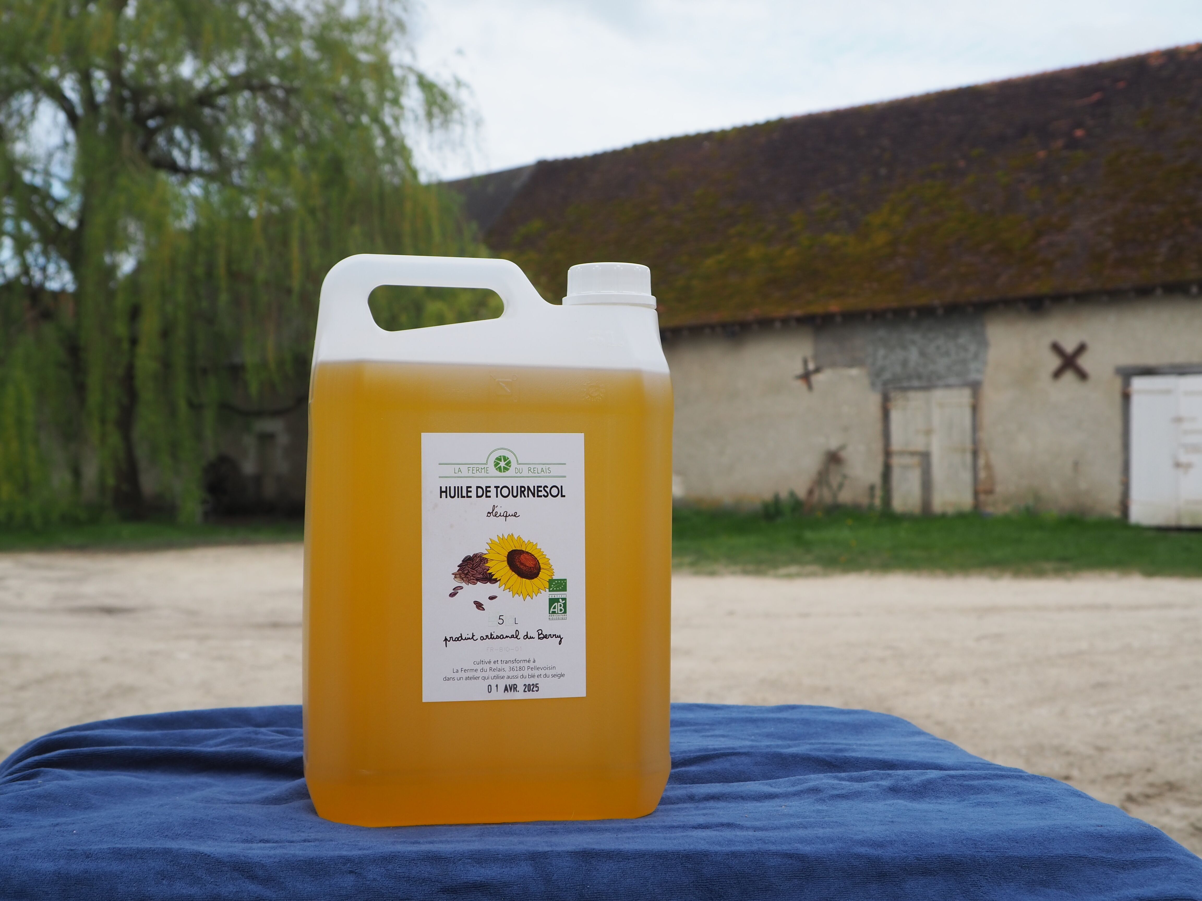 Olio di girasole biologico - 2 x 5 L