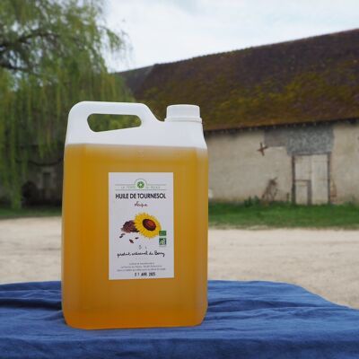 ORGANIC Sunflower Oil - 5 L