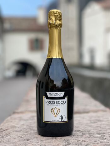 vin mousseux blanc Prosecco Doc Treviso Extra Dry "40" 3