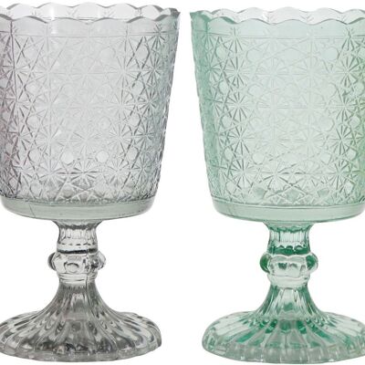 GLASS/POCUPS SUNRISE 4 PIECE SET (HOFF1612)