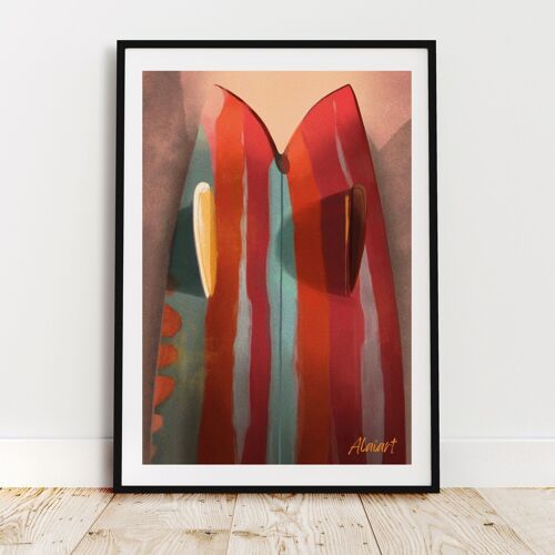 Affiche - Red Fish 30x40