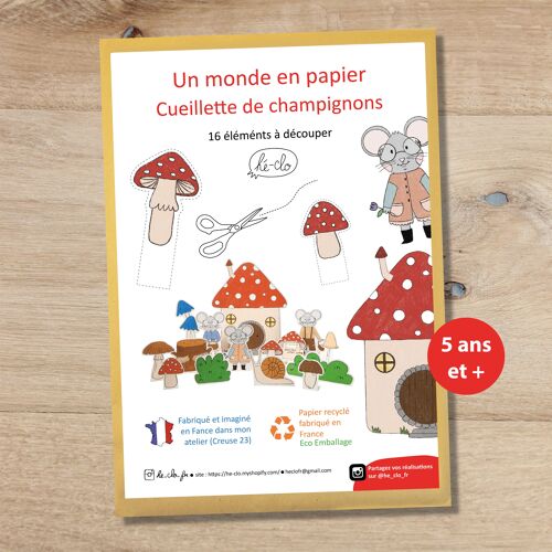 Cueillette de champignons