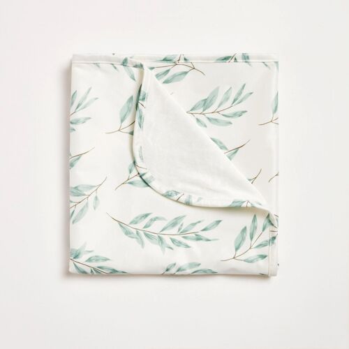 Olive Leaf Travel Bamboo Change Mat