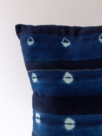 Housse de coussin Indigo Gao 3