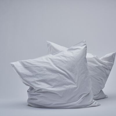 Percale Pillow cases - White-50X70
