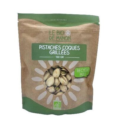 Natural roasted shelled pistachios 150g