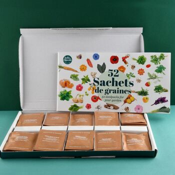 Coffret 52 sachets de graines 2