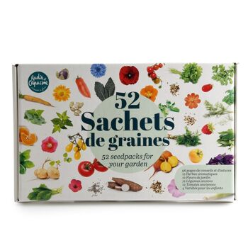 Coffret 52 sachets de graines 5