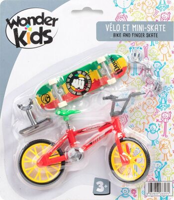 Vélo Et Mini Skate Avec Accessoires - Modèle choisi aléatoirement 4