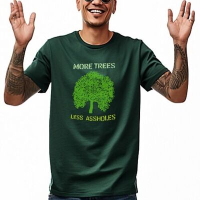 Camiseta gráfica - algodón orgánico #unisex TREES #boomlapop