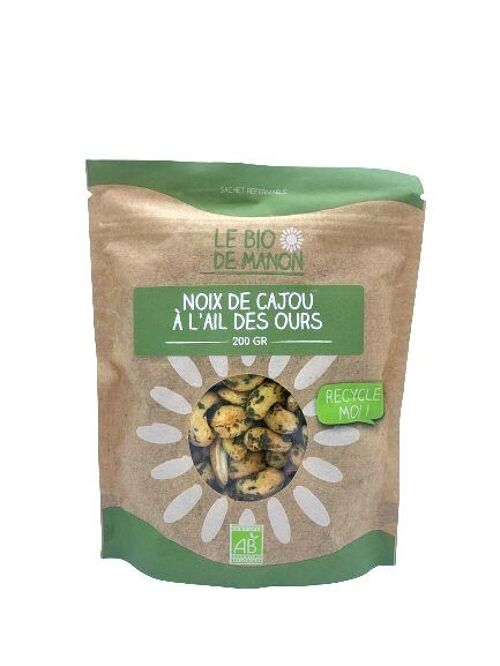 Noix de cajou à l'ail des ours 200g